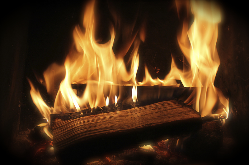 Wood burning fireplace options - Behr Necessities