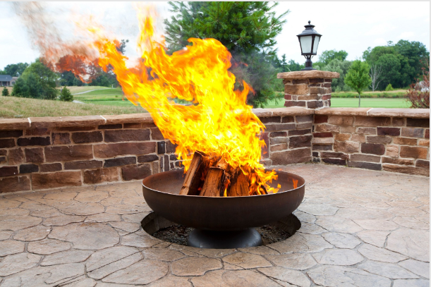 Grill, Grill, Baby! March into Football Season with Behr Necessities Outdoor Fire Pits